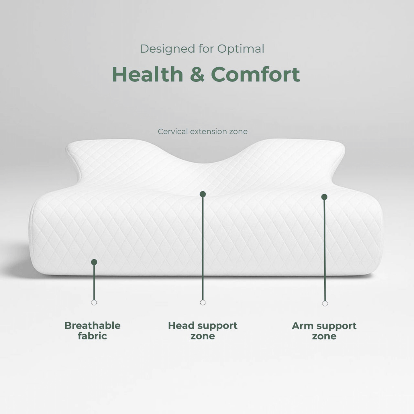 SnuzTech Butterfly Relief Pillow